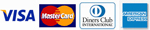 VISA MASTER DINERS AMERICAN EXPRESS